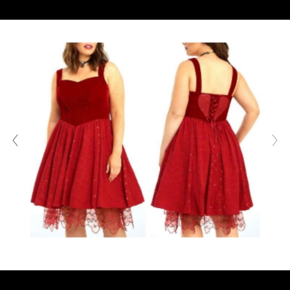 Disney’s Alice Through the Looking Glass Red Queen dress, NWT, XL